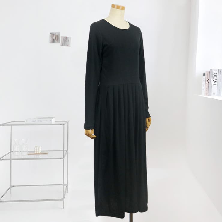 【17565】とろみプリーツワンピース	 | SneepDip | 詳細画像8 