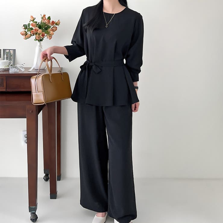 【17567】長袖ブラウス&パンツSET | SneepDip | 詳細画像4 