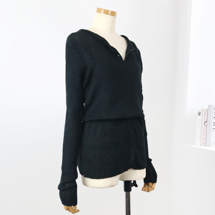 【17571】ニットビスチェ＆カーディガン	 | SneepDip | 詳細画像6 