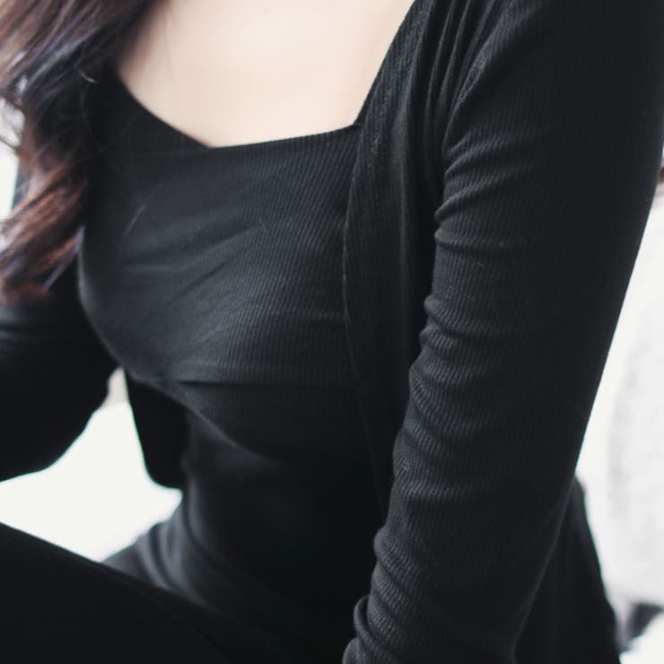 【17573】カーデ＆ツイストキャミワンピース	 | SneepDip | 詳細画像5 