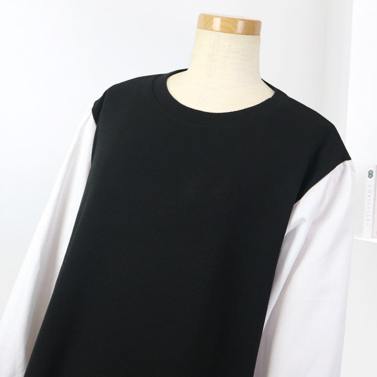 【17575】配色スリーブワンピース	 | SneepDip | 詳細画像8 