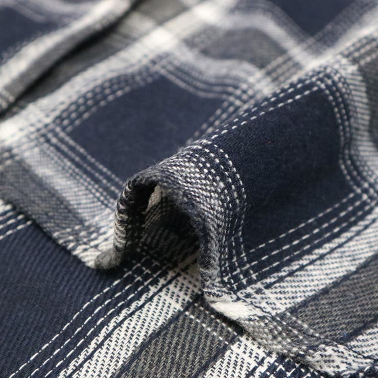 【17583】チェックフードシャツ	 | SneepDip | 詳細画像10 