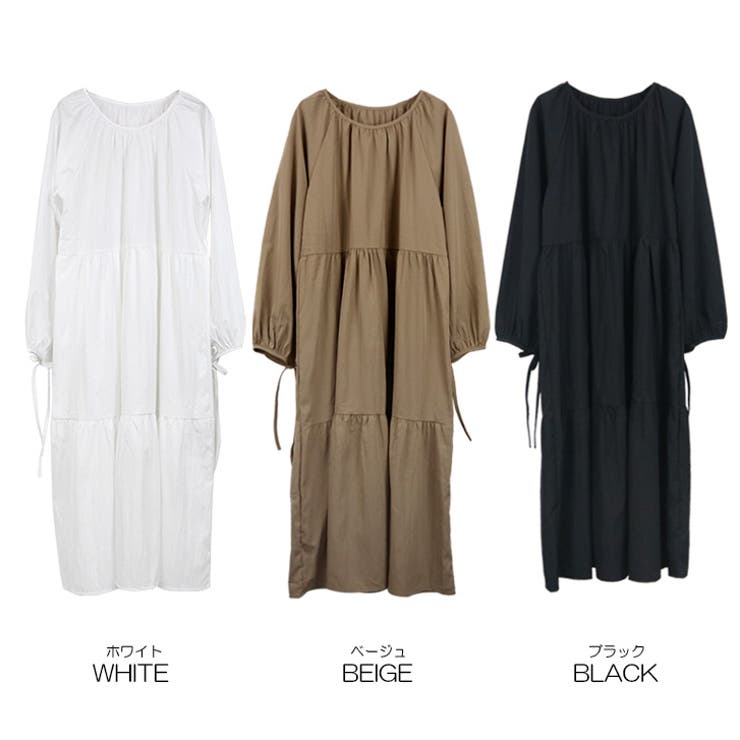 【17586】ティアードロングワンピース	 | SneepDip | 詳細画像14 