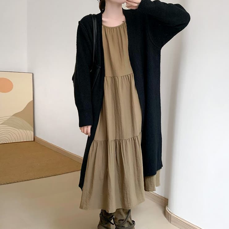 【17586】ティアードロングワンピース	 | SneepDip | 詳細画像5 