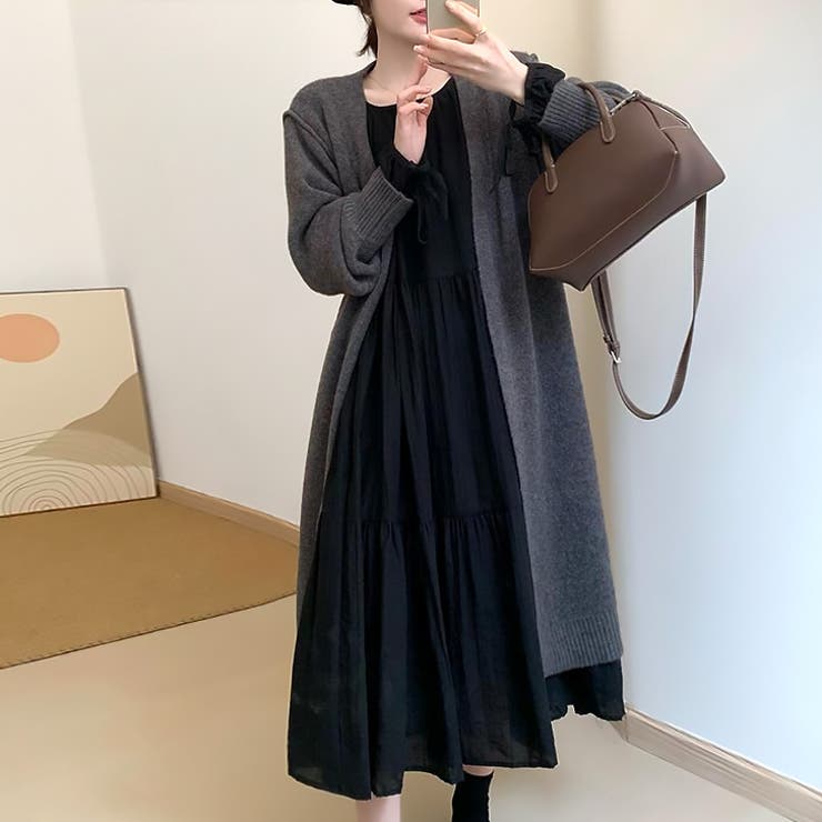 【17586】ティアードロングワンピース	 | SneepDip | 詳細画像7 