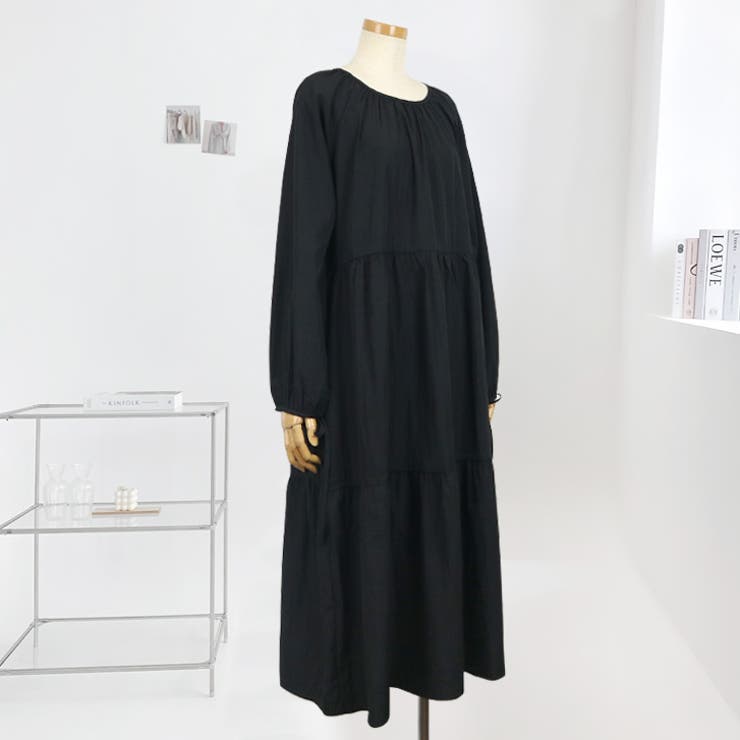 【17586】ティアードロングワンピース	 | SneepDip | 詳細画像8 