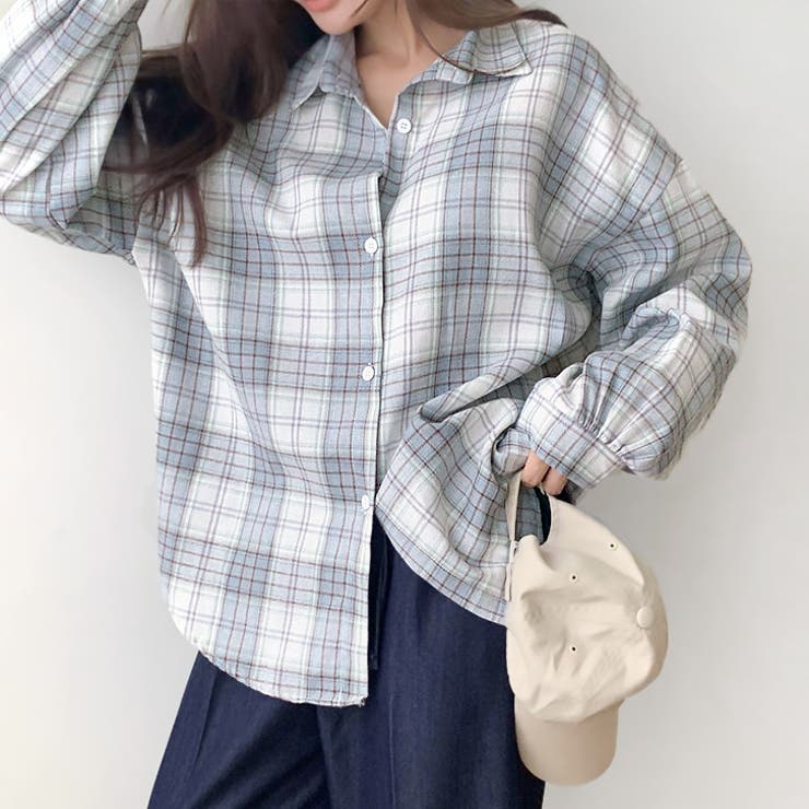 【17587】チェックネルシャツ	 | SneepDip | 詳細画像2 