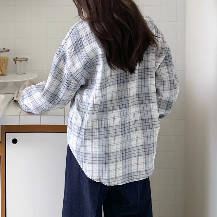 【17587】チェックネルシャツ	 | SneepDip | 詳細画像3 