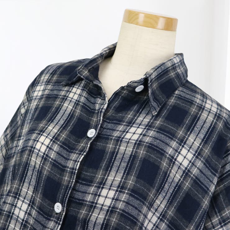 【17587】チェックネルシャツ	 | SneepDip | 詳細画像7 