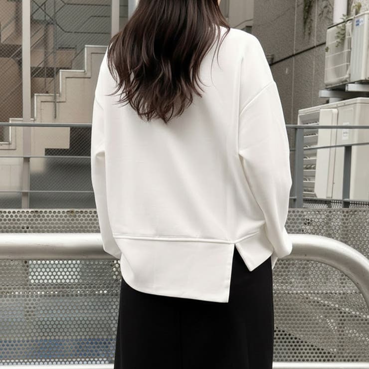 【17588】アシンメトリーCATスウェット	 | SneepDip | 詳細画像3 