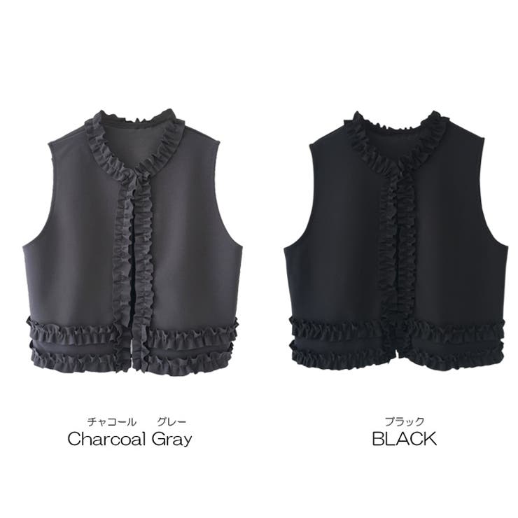 【17589】フリルベスト	 | SneepDip | 詳細画像11 