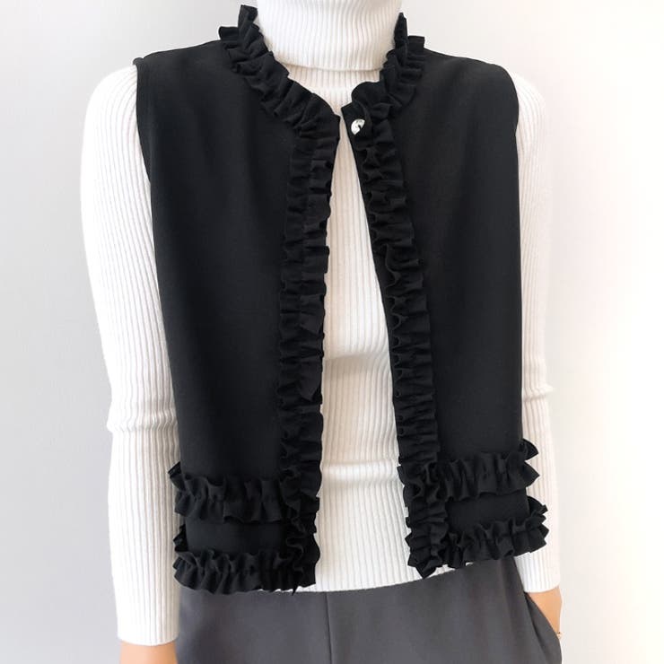 【17589】フリルベスト	 | SneepDip | 詳細画像5 