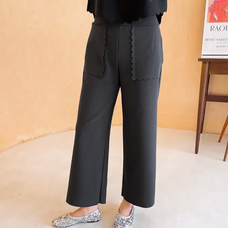 【17590】ポケットフリルパンツ	 | SneepDip | 詳細画像2 