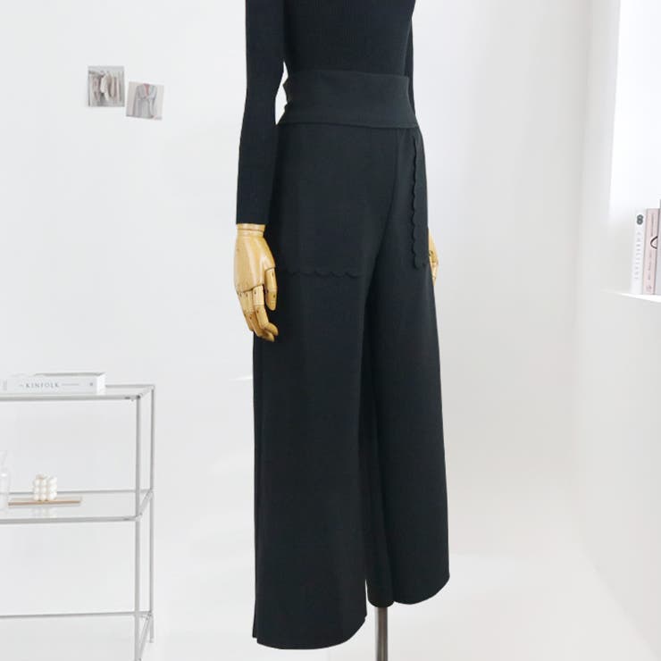 【17590】ポケットフリルパンツ	 | SneepDip | 詳細画像4 