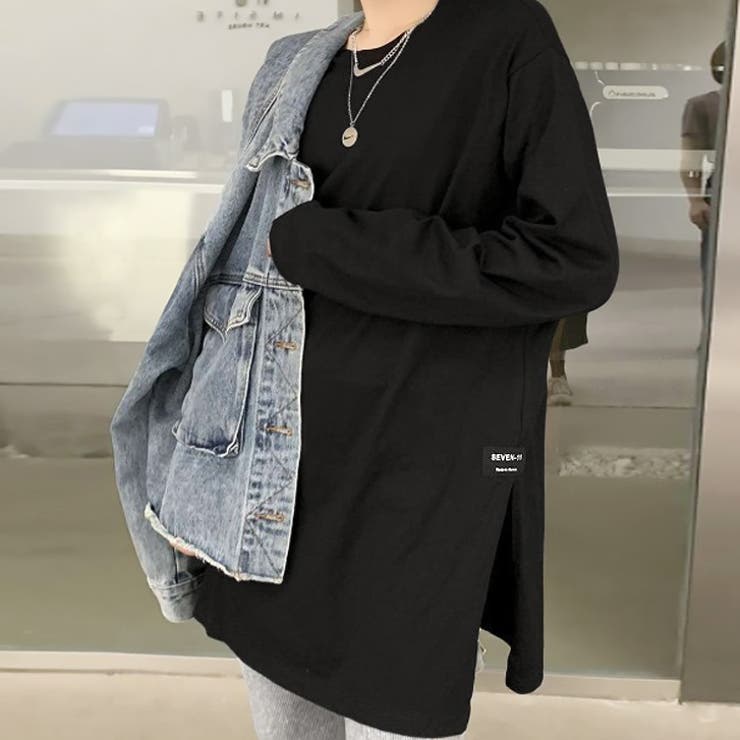 【17591】サイドスリットロンT 	 | SneepDip | 詳細画像4 