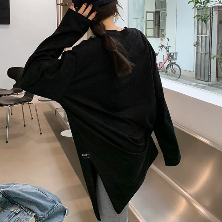 【17591】サイドスリットロンT 	 | SneepDip | 詳細画像5 