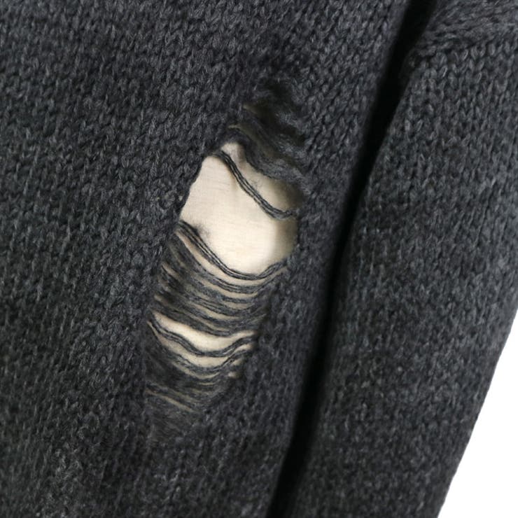 【17592】ダメージルーズフィットニット	 | SneepDip | 詳細画像9 