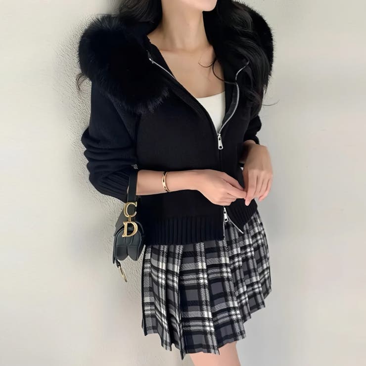 【17593】ファーニットZIPフーディー	 | SneepDip | 詳細画像6