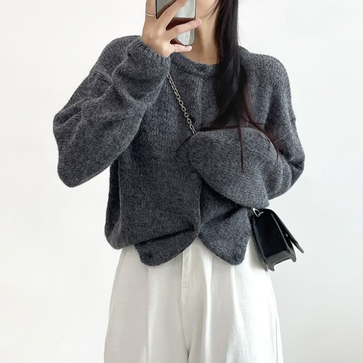 【17598】ルーズフィットカーディガン	 | SneepDip | 詳細画像6 