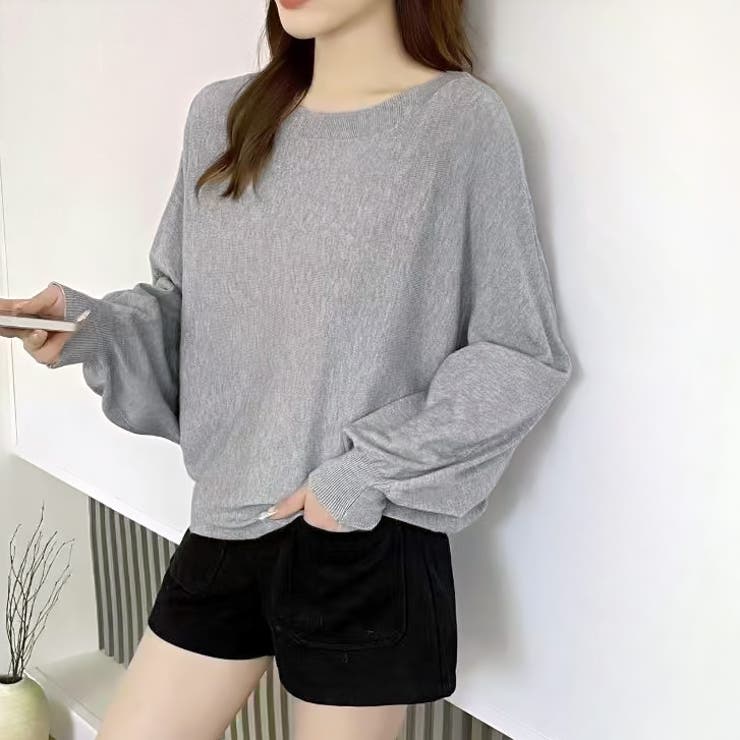 グレー | 【17599】ドルマンスリーブニット	 | SneepDip