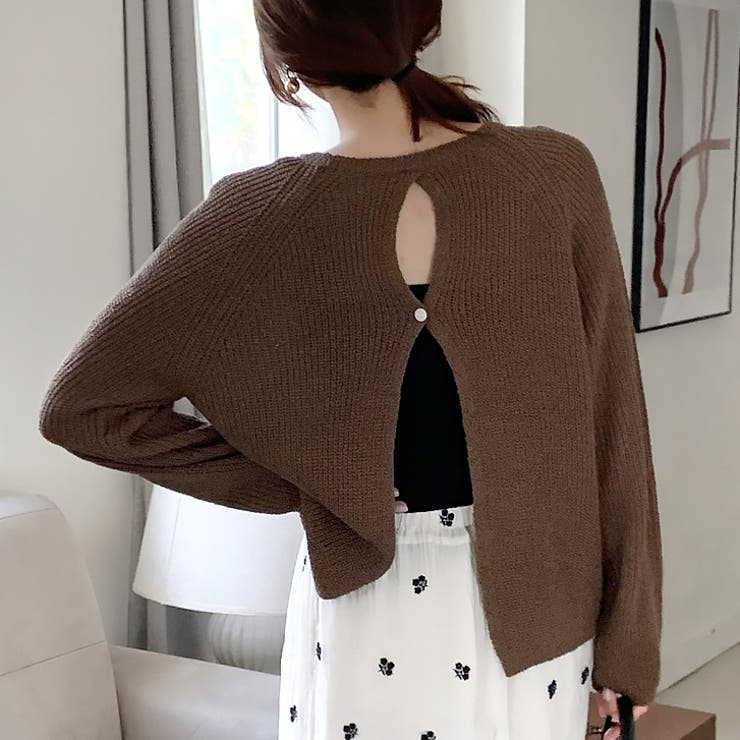 【17603】バックスリットニット	 | SneepDip | 詳細画像3 