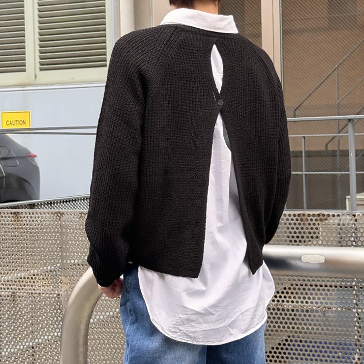 【17603】バックスリットニット	 | SneepDip | 詳細画像4 