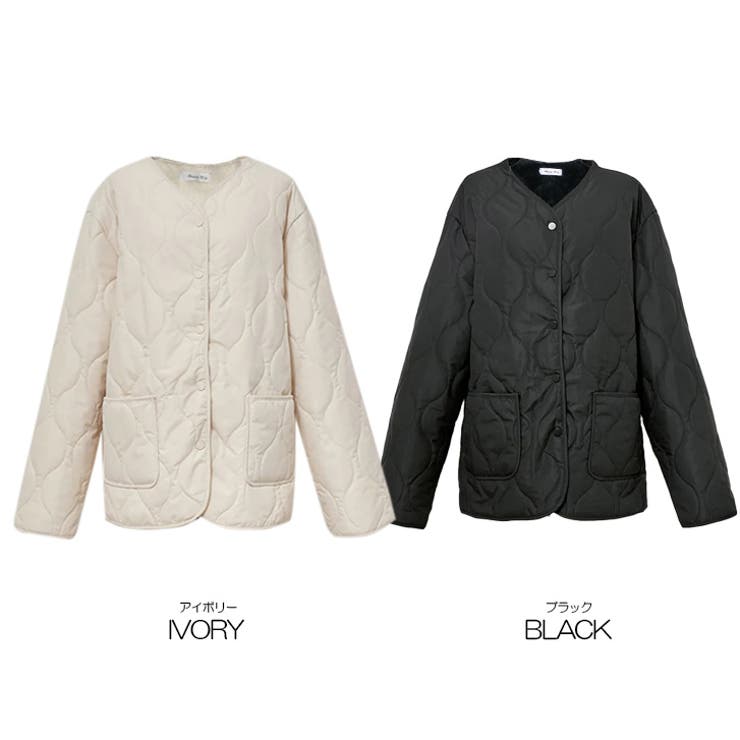 【17605】裏ファーキルティングジャケット	 | SneepDip | 詳細画像12