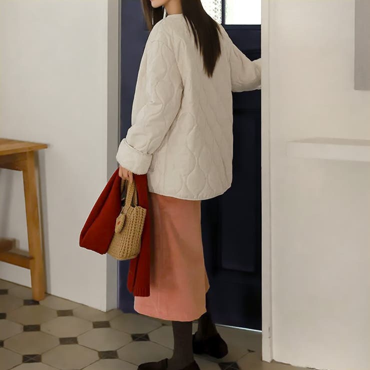 【17605】裏ファーキルティングジャケット	 | SneepDip | 詳細画像3