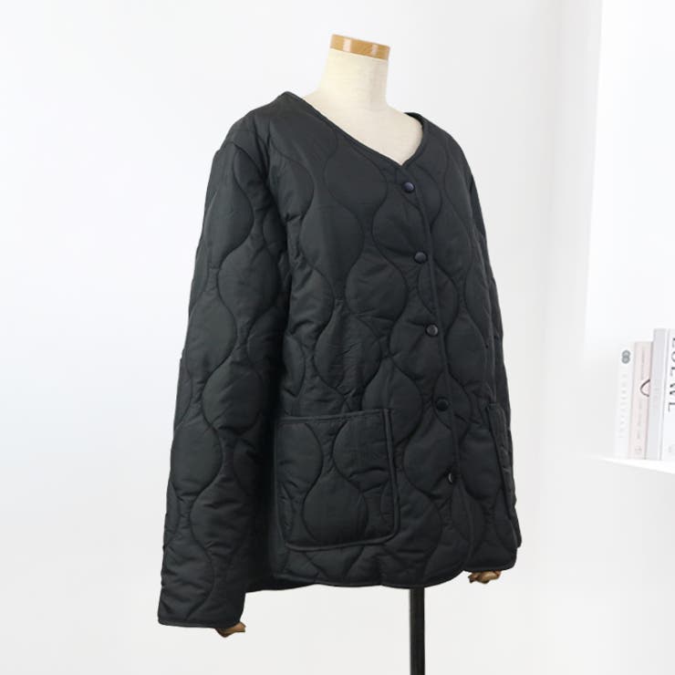 【17605】裏ファーキルティングジャケット	 | SneepDip | 詳細画像6