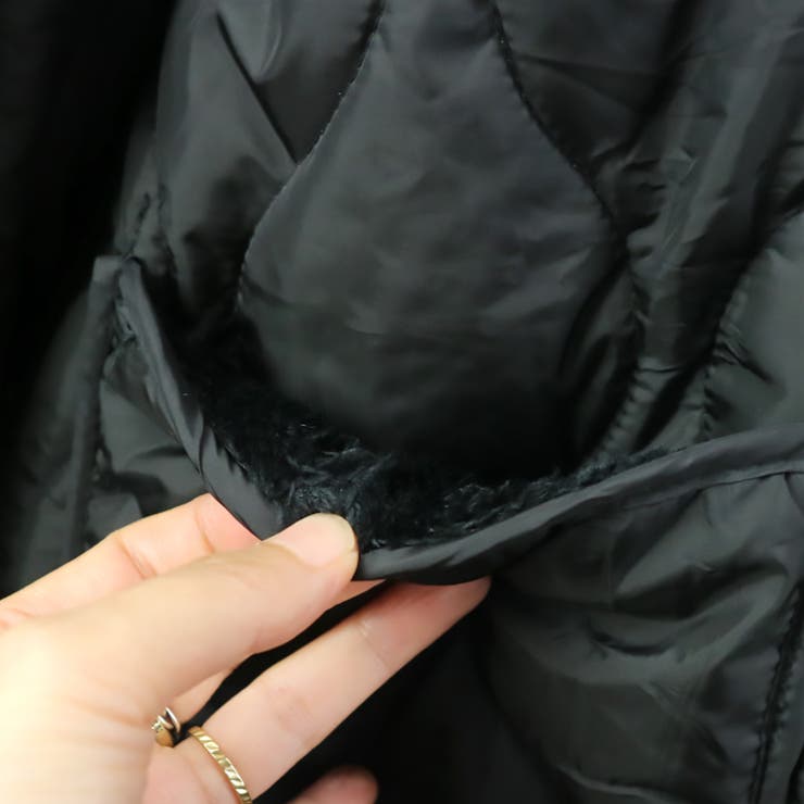 【17605】裏ファーキルティングジャケット	 | SneepDip | 詳細画像8