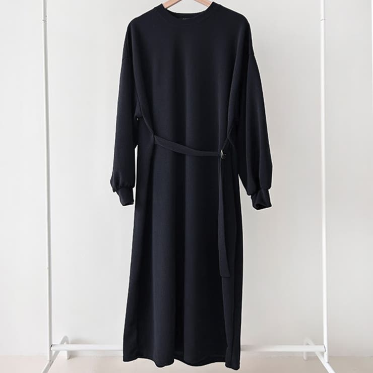 【17606】ニュアンスベルトワンピース	 | SneepDip | 詳細画像6 