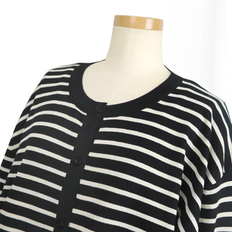 【17607】ボーダーカーデ＆ワンピース	 | SneepDip | 詳細画像7 