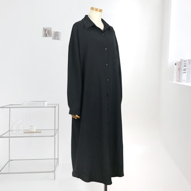 【17609】ロングシャツワンピース	 | SneepDip | 詳細画像6 