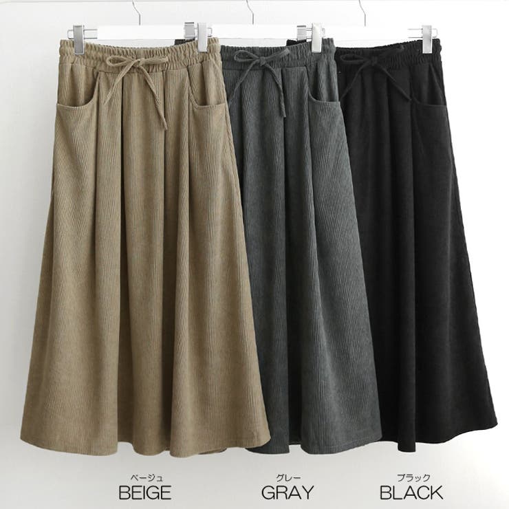 【17610】コーデュロイフレアスカート	 | SneepDip | 詳細画像8 