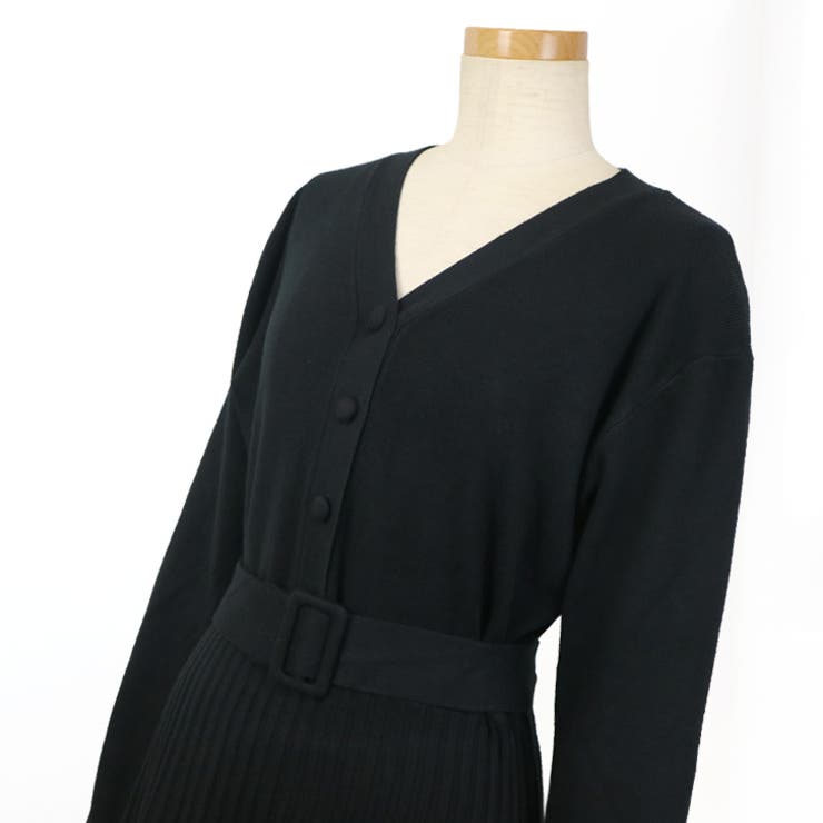 【17618】プリーツニットワンピース	 | SneepDip | 詳細画像7 