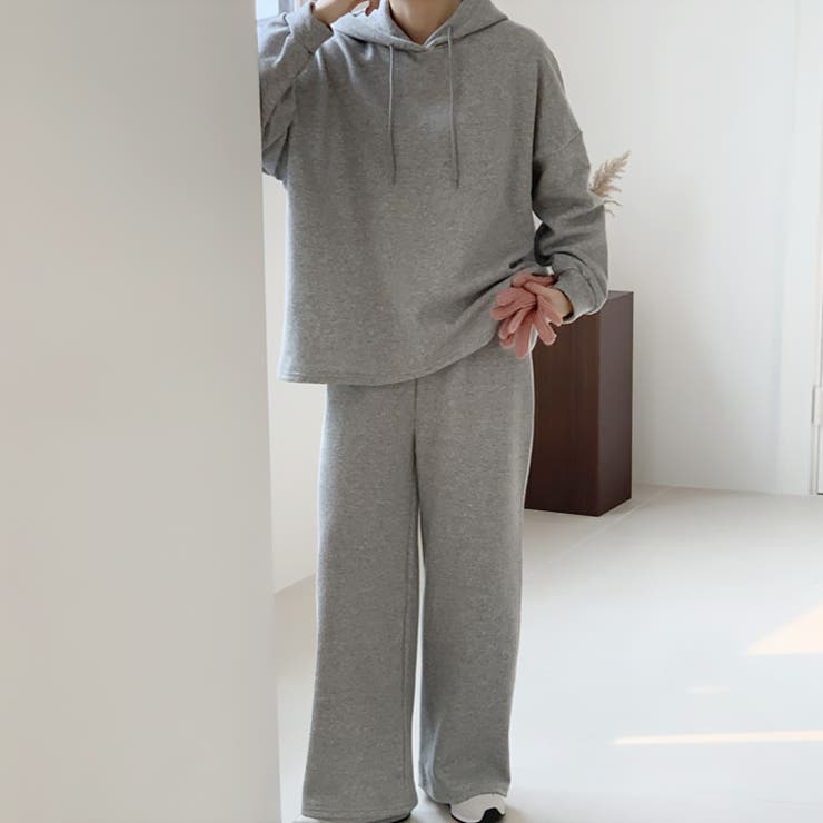 【17624】 ルーズフーディー＆パンツセット	 | SneepDip | 詳細画像3 