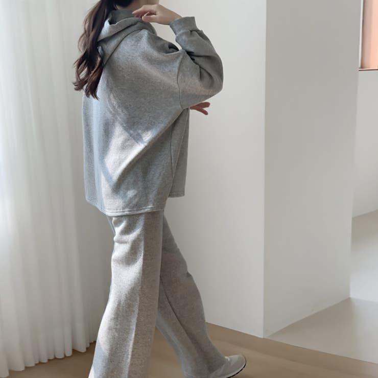 【17624】 ルーズフーディー＆パンツセット	 | SneepDip | 詳細画像4 