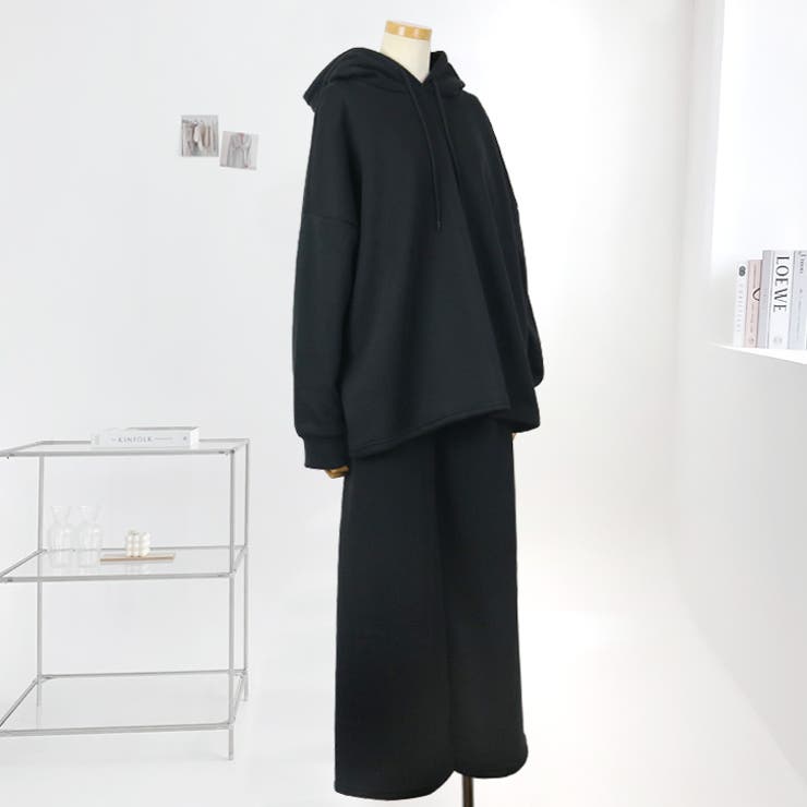 【17624】 ルーズフーディー＆パンツセット	 | SneepDip | 詳細画像6 