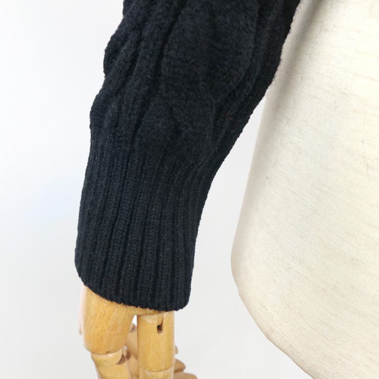 【17625】ケーブルニットフーディー	 | SneepDip | 詳細画像10 