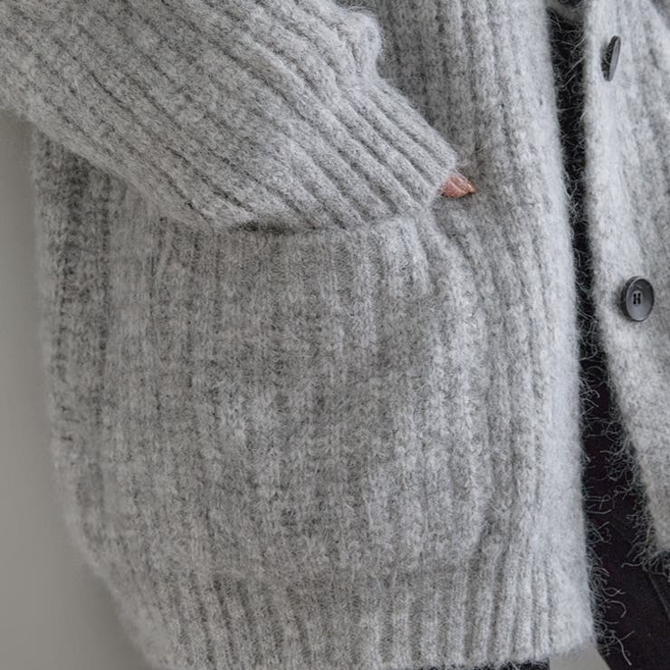 【17626】ルーズフィットボタンカーディガン	 | SneepDip | 詳細画像8 