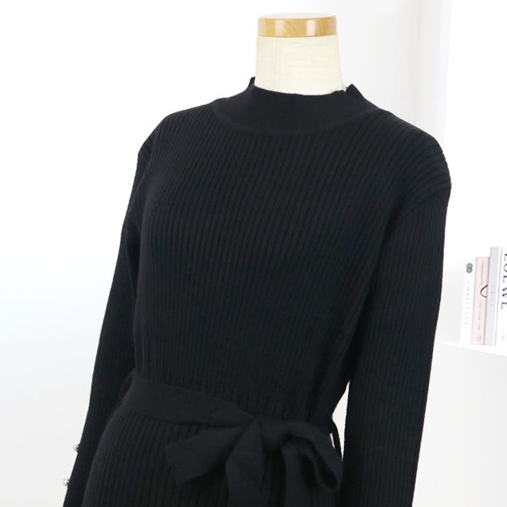 【17627】フリルヘムニットワンピース	 | SneepDip | 詳細画像6 