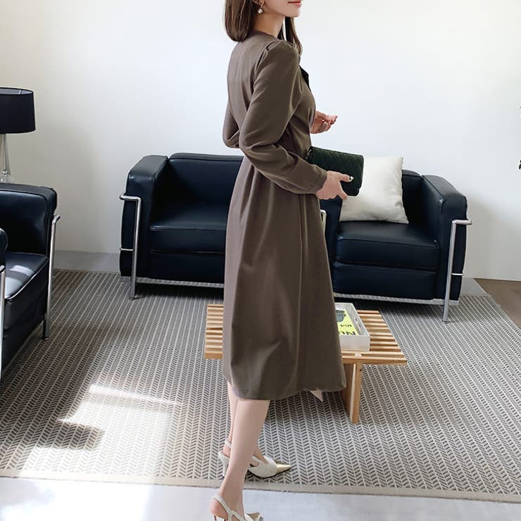 【17629】ジャケットロングワンピース 	 | SneepDip | 詳細画像5 