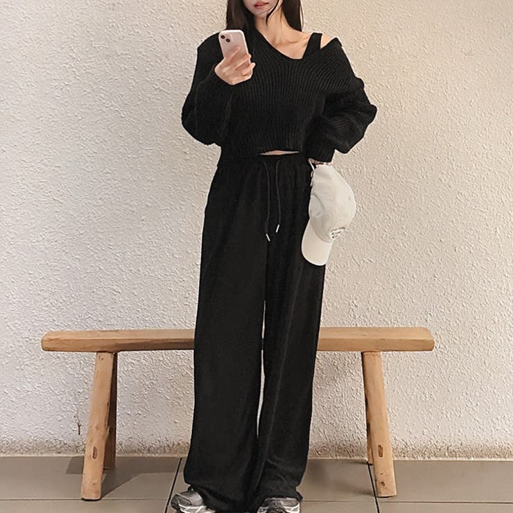 【17632】ニット＆パンツコーデ3点SET	 | SneepDip | 詳細画像5 