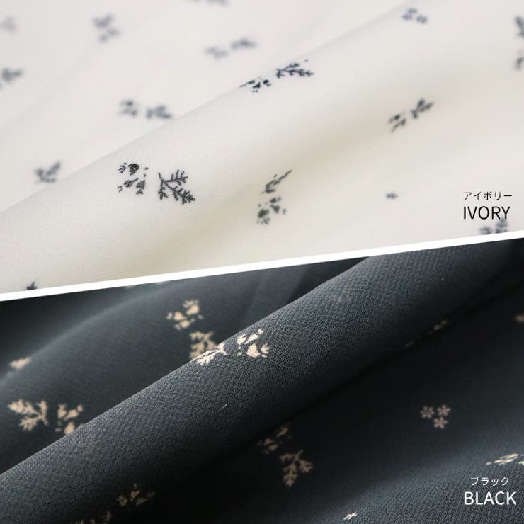 【17635】シャーリングフラワーワンピース	 | SneepDip | 詳細画像11 