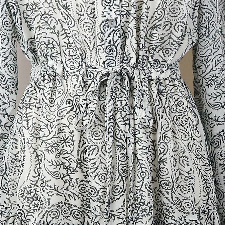 【17636】モダンペイズリーロングワンピース	 | SneepDip | 詳細画像9 