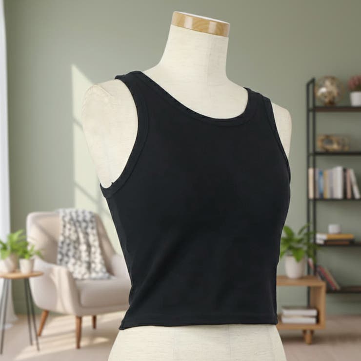 【17640】カップつきショートタンクトップ	 | SneepDip | 詳細画像6 