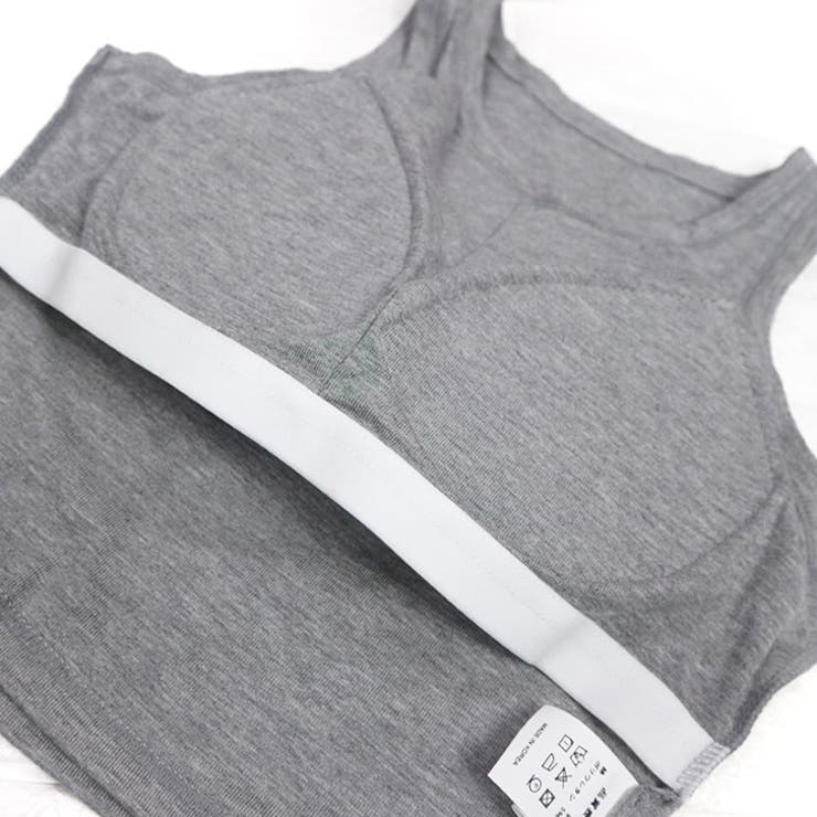 【17640】カップつきショートタンクトップ	 | SneepDip | 詳細画像9 