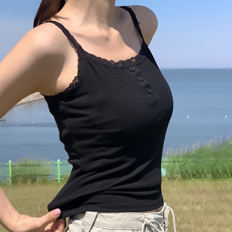 【17642】カップつきレースキャミソール	 | SneepDip | 詳細画像4 