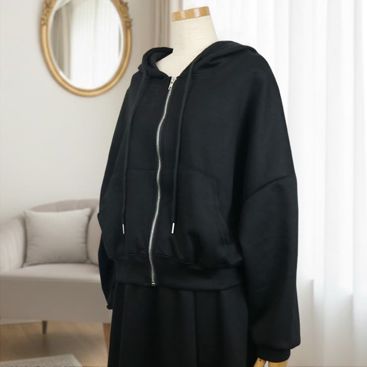 【17643】ジップパーカー&スカートSET	 | SneepDip | 詳細画像6 