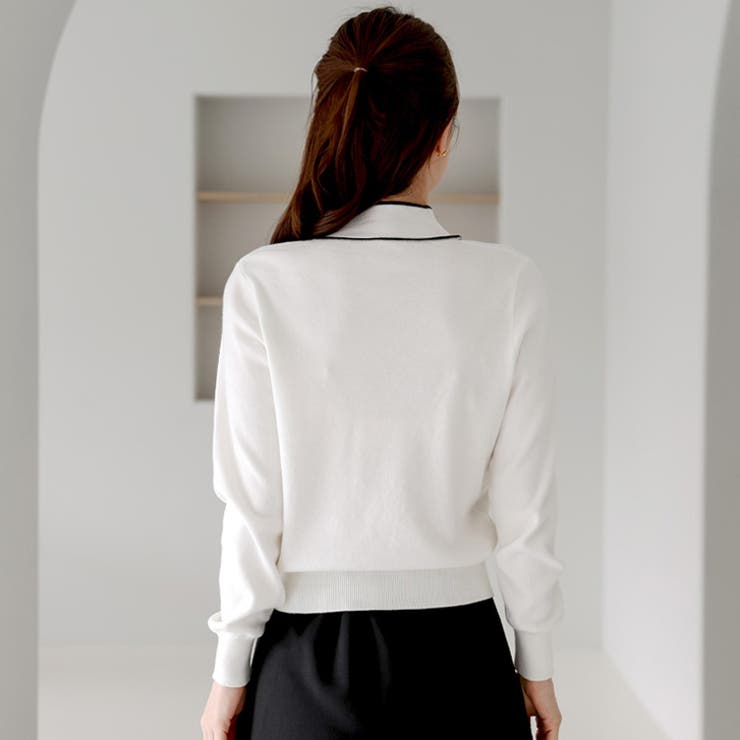 【17644】リボンニットソー	 | SneepDip | 詳細画像3 